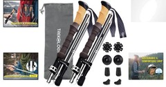Collapsible Trek-Z Trekking Poles – Ultralight Hiking Poles for All Terrains