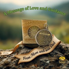 Brass Compass Gift – to My Son Never Forget That I Love You, Sentimental Keepsak