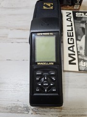 Magellan GPS 4000 XL Handheld Satellite Navigator Case And Box Tested Bundle