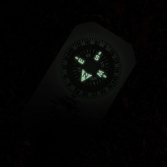 Minicomp II – Mini Orienteering Compass with Rotating Bezel| Easy-To-Read Zipper