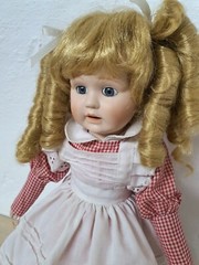 Artist doll porcelain doll 40 cm collector rarity Vintage