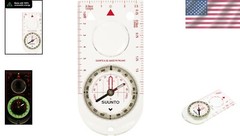 Portable A-30 Compass with Luminous Markings – Ideal for Nighttime Adventures