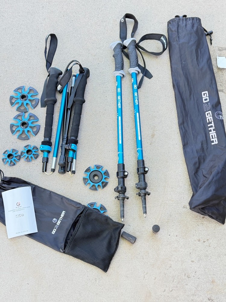 2 Sets of Go to Gether Trekking Poles 115-135CM –80A