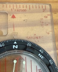 Suunto Compass With Red Cord As Is LT1