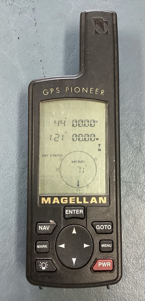 Magellan GPS Pioneer Satellite Navigator -W/Box- instruction manual