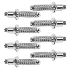 Set of 8 Metal Tips for Hiking Poles – Heavy Duty Tungsten Steel Pole Tips F…