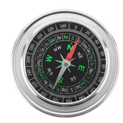 Stainless Steel Directional Compass – Ideal for Home Décor, Feng Shui, Education
