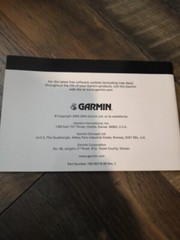 Garmin Forerunner 201 GPS Exercise Fitness Tracker Owners Manual Only