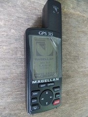 MAGELLAN 315 Portable GPS Navigator Boating Hunting Hiking Box Manual & Case