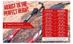 TrailBuddy Trekking Poles – Adjustable Hiking for Snowshoe & Backpacking Gear