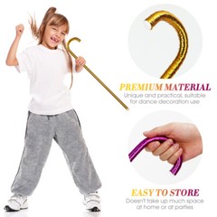 5 Pcs Costume Walking Sticks Canes Dance Performance Crutch Children