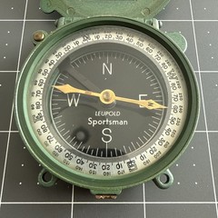 Vintage Leupold Sportsman Compass Green Enamel Portland Oregon USA