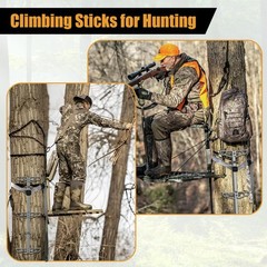 RiteAim 30″ Climbing Sticks,Lightweight Aluminum 30-Inch, gray-green