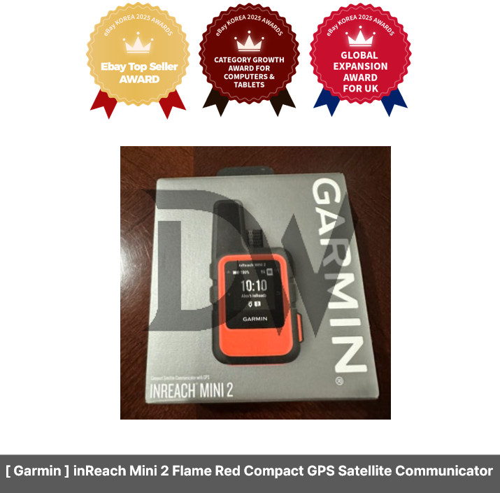 [ Garmin ] inReach Mini 2 / Flame Red / Compact GPS Satellite Communicator