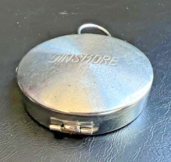 Vintage Dinsmore Instrument Co Safety Pin Compass Pocket Watch Style Japan