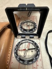 Vintage Suunto MC-1 – Ranger Compass Mirror Precision Navigation Finland W/ Case