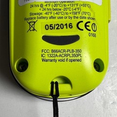 ACR AquaLink GPS Personal Locator Beacon PLB-350B: For Parts