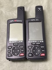 Magellan Hand Held GPS Blazer12 & 315 Hiking, Fishing, Boating Location
