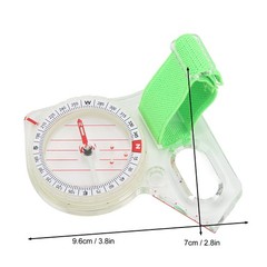 Orienteering Compass Clear Multifunction Thumb Compass For Camping