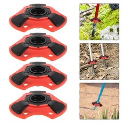 4 PCS Trekking Pole Basket Kit Poles Mud Attachment Hiking Protector