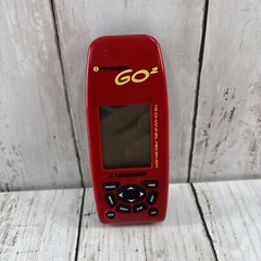 LOWRANCE I FINDER GO2 HANDHELD GPS Personal Mapping GPS 16 channel Red w/box