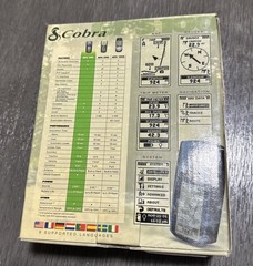 Cobra GPS 100 Portable Hiking Satellite Navigator Handheld Global Positioning