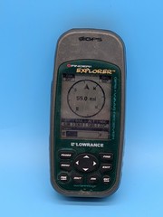 Lowrance iFinder Explorer Waterproof Handheld GPS Tested And Working