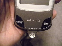 Sherrill electronic compass, alarm, clock… Used Excellent Working Cond, No Bat