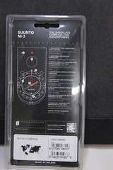 Suunto M-3 NH Compass Baseplate Liquid Steel Jewel Magnifier Luminescent – NEW