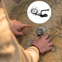 Multifunction Ruler For Compass Outdoor Map Scale Camping Hiking Survival