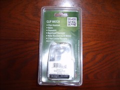 COLEMAN CLIP WATCH~Alarm~Stopwatch~NightSight Backlight~Water Resistant to 30M