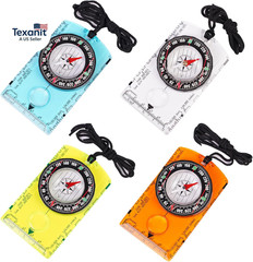 4 Pcs Outdoor Compass with Adjustable Declination,Magnifier,Ruler,Scale. Multifu