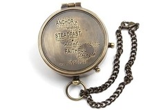 I am Your Anchor, Faithful, Strength Engraved Compass, Confirmation Gift