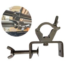 RV Side Tent Fixing Clamp Roof Rack Bracket Compatible with 25 to 30mm Poles