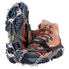 18/19 Teeth Ice Grippers Spikes Outdoor Winter Snow Spikes Crampons Cleats