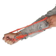 Easy to Attach 11 Tooth Stainless Steel Ice Cleats for Outdoor Traction in Snow