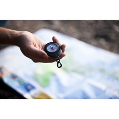Coghlan’s Trail Compass w/ Attached Clip, Liquid Filled for Backpackers Hiking
