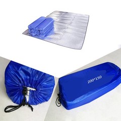 Portable Aluminum Foil Camping Mat Thermal Insulation for Beach and Picnic Use