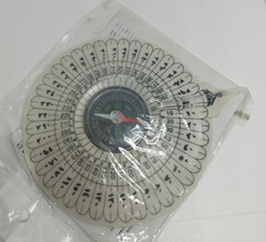 Portable Qibla Direction Compass Finder with World Cities Index – Arabic/English
