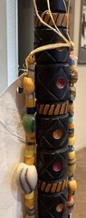 Vintage Signed Robson Design 4 Piece Horse Walking Stick With Original Tag
