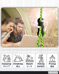 20 Pack Black Aluminum Rope Tensioners Camping Tent Guyline Cord Adjusters