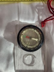 Map Pocket Compass & Ruler & Lanyard for Survival Kits