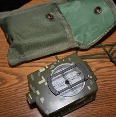 High-Precision Casual Style Outdoor American MultiFunctional Green Compass USA