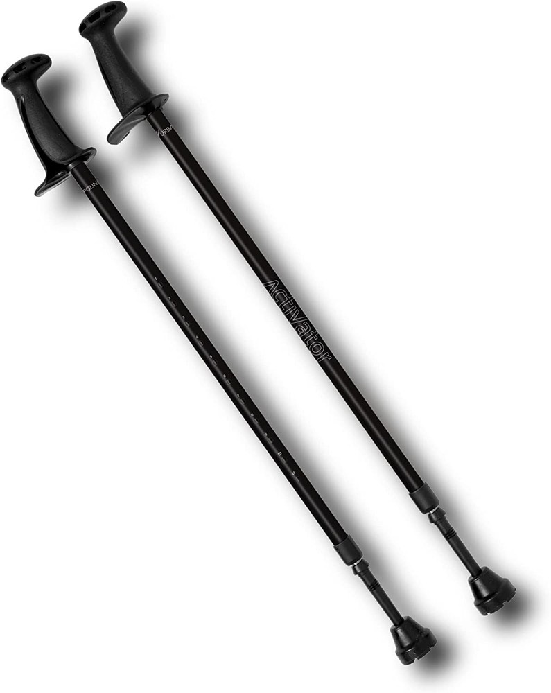 New Urban Poling Activator Evening Black Activator 2-Piece Walking Poles