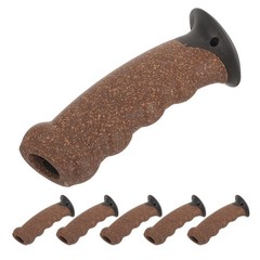 6Pcs Comfortable Cork Handle Grips for Trekking Poles and Skiing Accessories