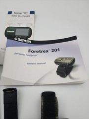 Garmin Foretrex 201 Wrist-Mounted GPS Water Resistant w/ Charger &Strap – Green
