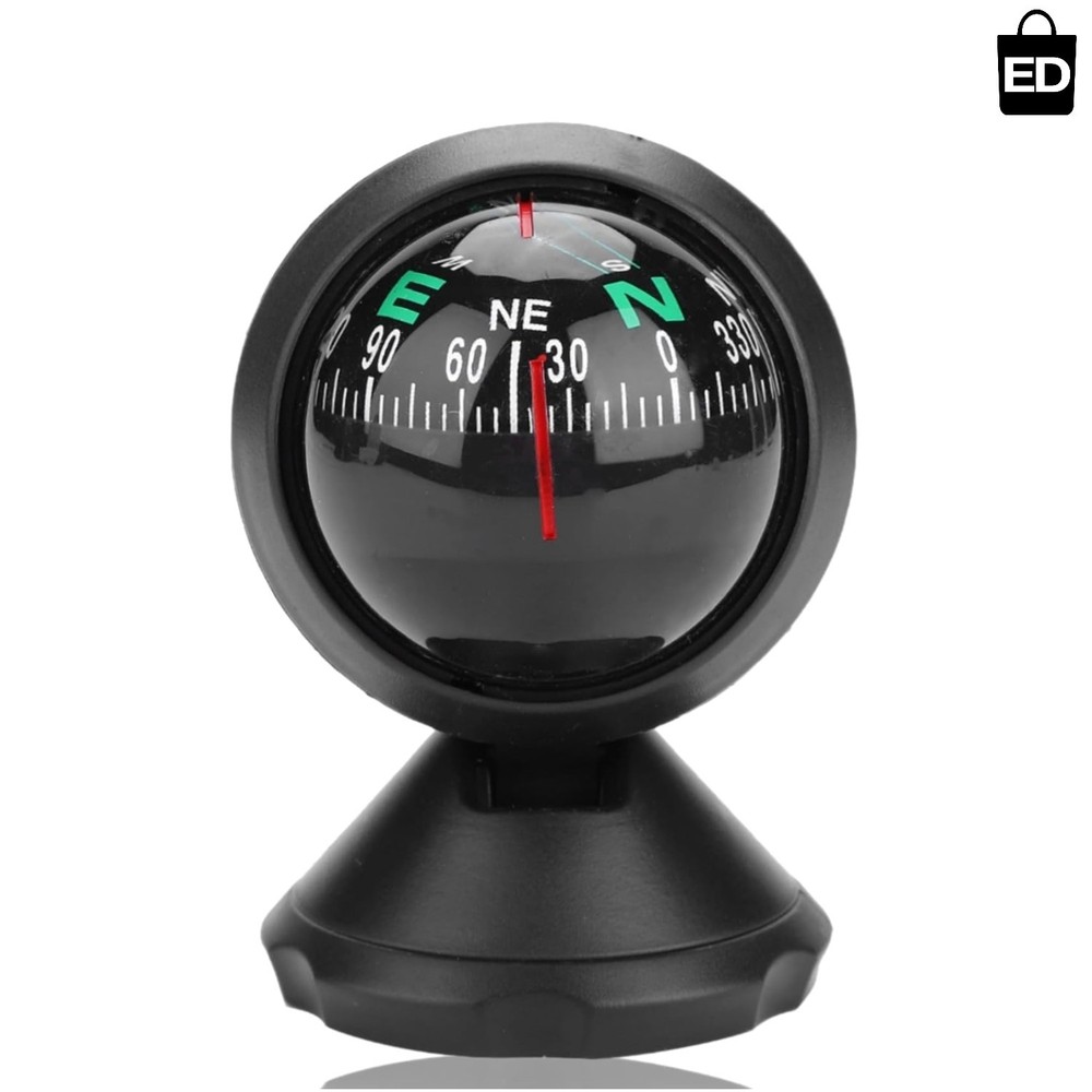 Night Vision Digital Car Compass – Stylish & Portable Navigation Solution
