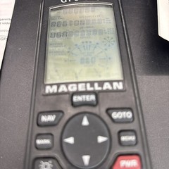 Magellan GPS 310 Handheld w Box and Some Paperwork Preowned Works