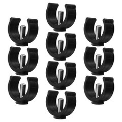 10 Pcs Heavy Duty Crutch Steel Tube Clamp Set For Canes