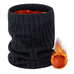 Tube Design Outdoor Activities Winter Tube Scarf Fleece Lining Washable